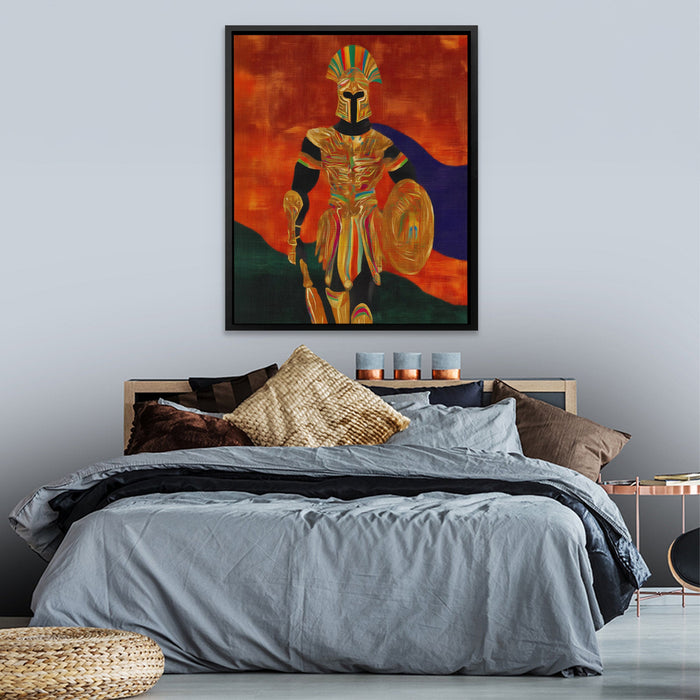 Spartan Bronze Dawn - Luxury Wall Art