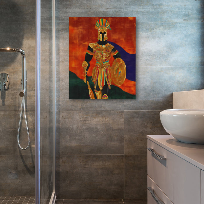 Spartan Bronze Dawn - Luxury Wall Art