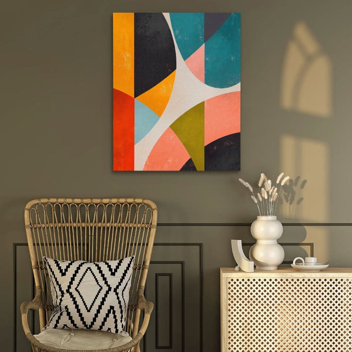 Split Circles - Wall Art for Bathroom
