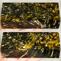 Stabilized box elder burl wood block