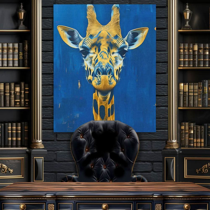 Staring Giraffe - Animals Art
