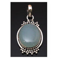 Sterling Silver Chalcedony Pendant