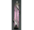 Sterling Silver Rose Zirconia Pendant