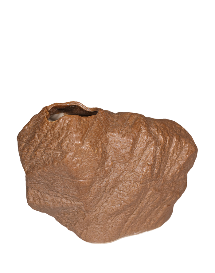 Stratum Stone Block Vase