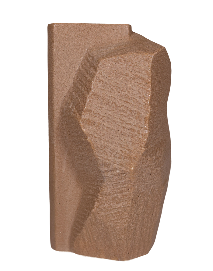 Stratum Stone Terra Edged Vase