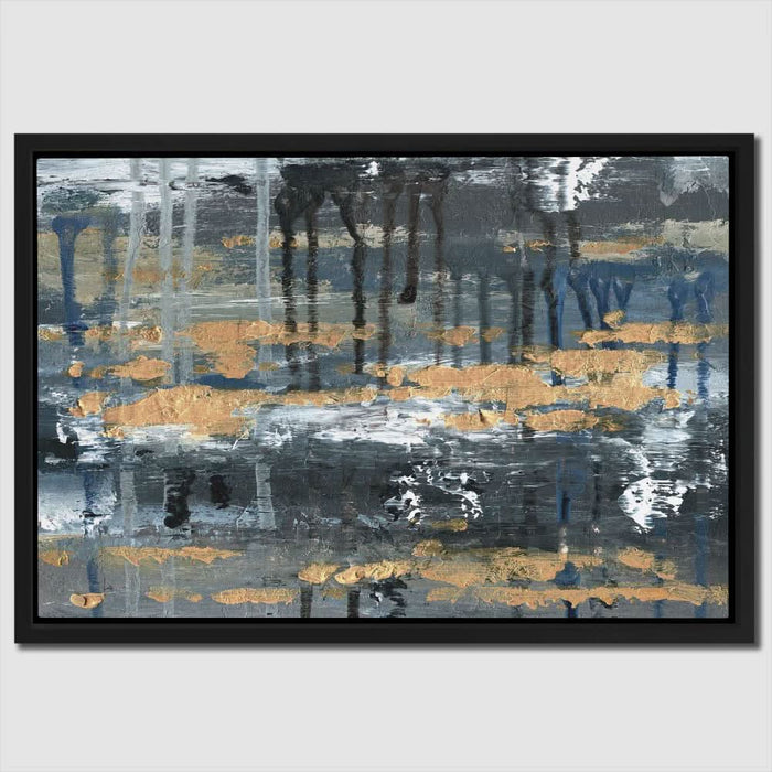 Street Wall - Gold Wall Art