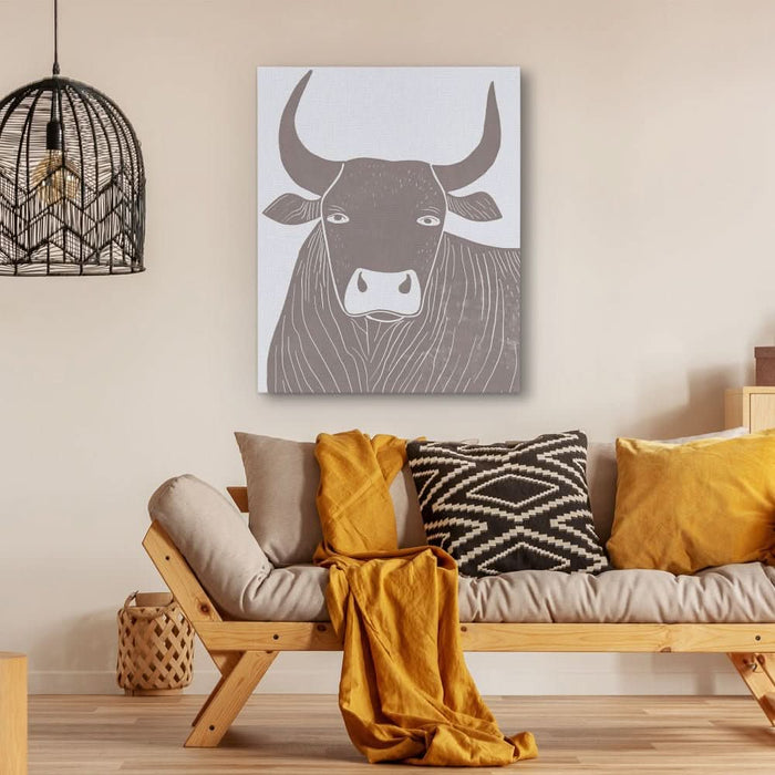 Strength in Abstraction - Large Abstract Canvas Print