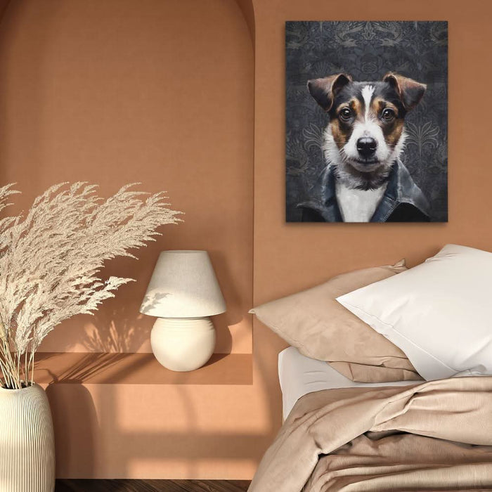 Stylish Doggy - Framed Art Print