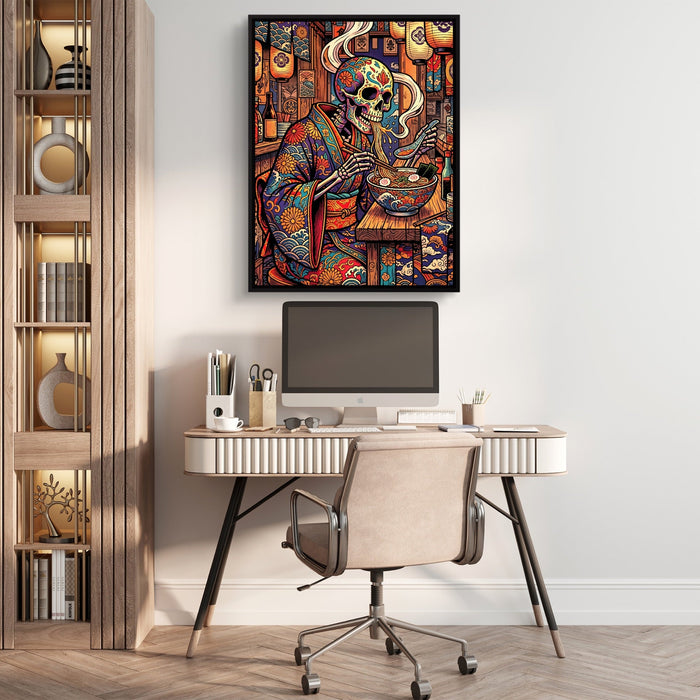 Sugar Skull Ramen - Luxury Wall Art