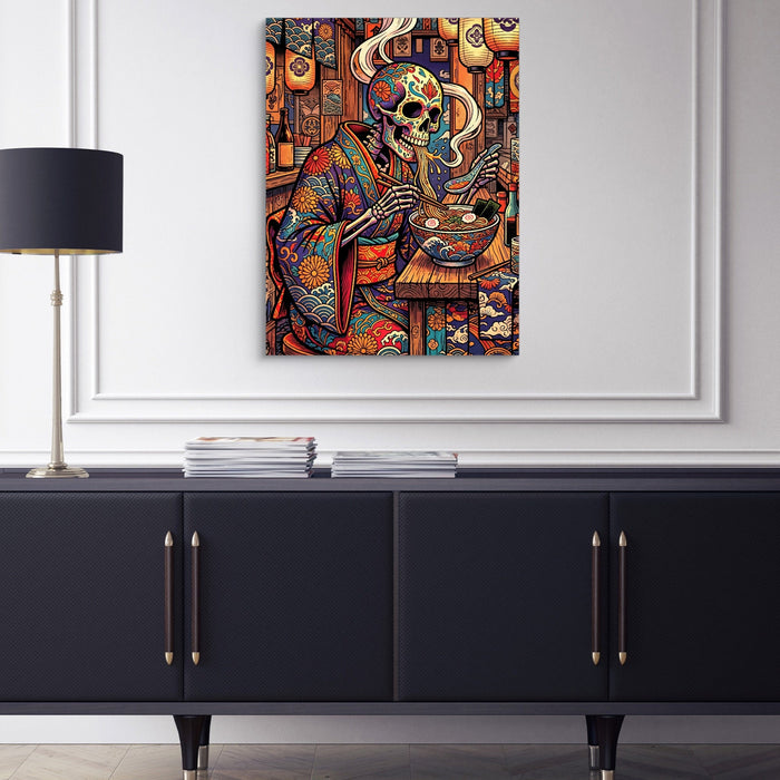 Sugar Skull Ramen - Luxury Wall Art