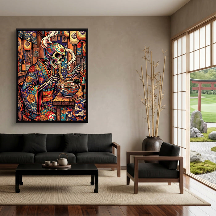 Sugar Skull Ramen - Luxury Wall Art