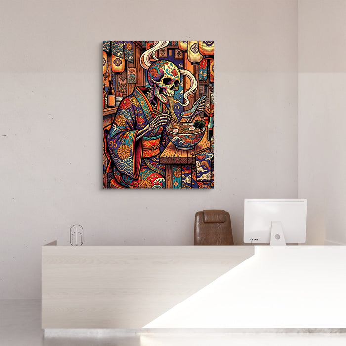Sugar Skull Ramen - Luxury Wall Art