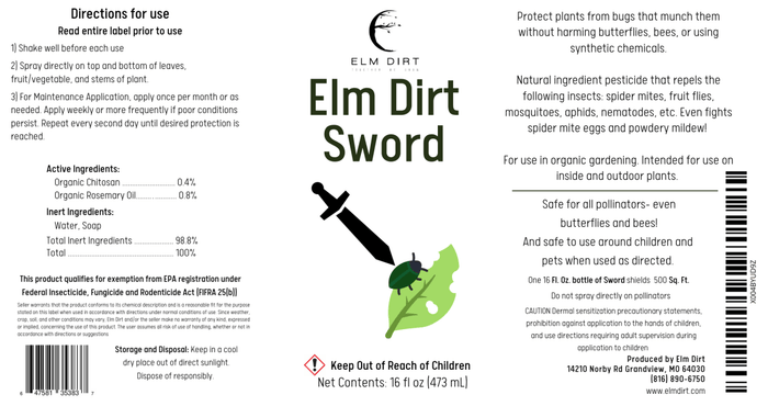 Sword - Organic Pest Control Spray For Houseplants