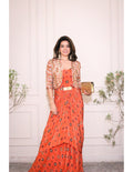 Taarani Drape Dress Set