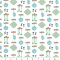Table Runners & Placemats - Cook Book Pots and Pans Cottage Cotton