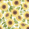Table Runners & Placemats - Sunflower Garden Packed Sunflowers Cotton