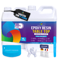 Table Top Epoxy Resin Kit 4L (1:1) | Ultra-Clear, Self-Leveling, UV Resistant