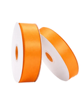 Tangerine Double Faced Satin Ribbon - 100 Yards 1"