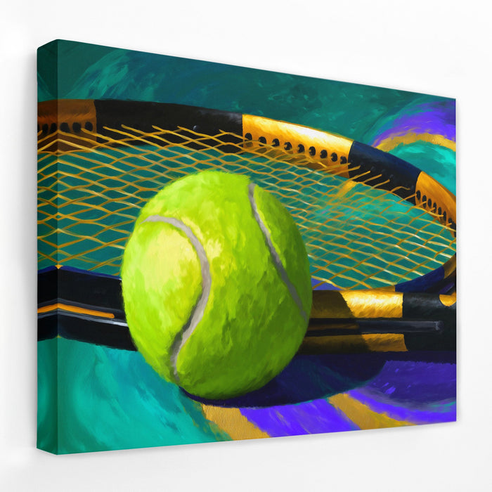 Tennis Ball Velocity - Luxury Wall Art
