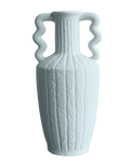 Terra blanc Corinth handle vase White