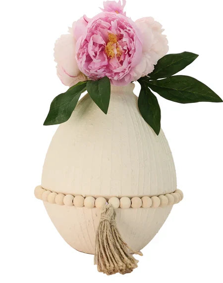 Terra Blanc Small Egg Vase