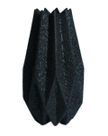 Terra Forge Black Facet Vase Black
