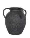 TerraForge Onyx Double Handle Vase