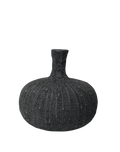 TerraForge Onyx Pebble Vase Black