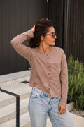 Thalia Button Up Acorn Home + Apparel