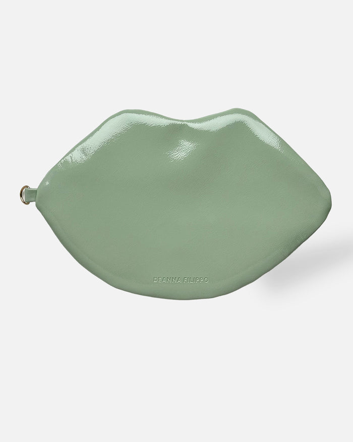 The Blake — Mint Green Lip Pouch by David Stesner ArtHouse — mint green beauty, alternate view