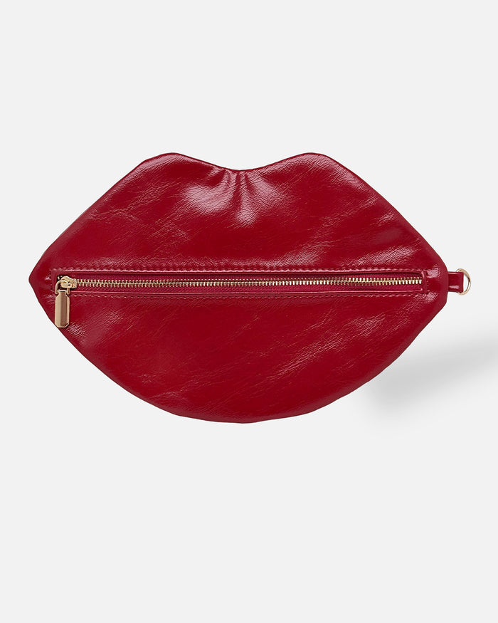 The Blake — Ruby Red Lip Pouch by David Stesner ArtHouse — red beauty