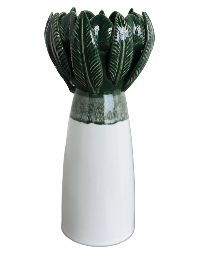 The Palma Collection- Leaf Candle Holder