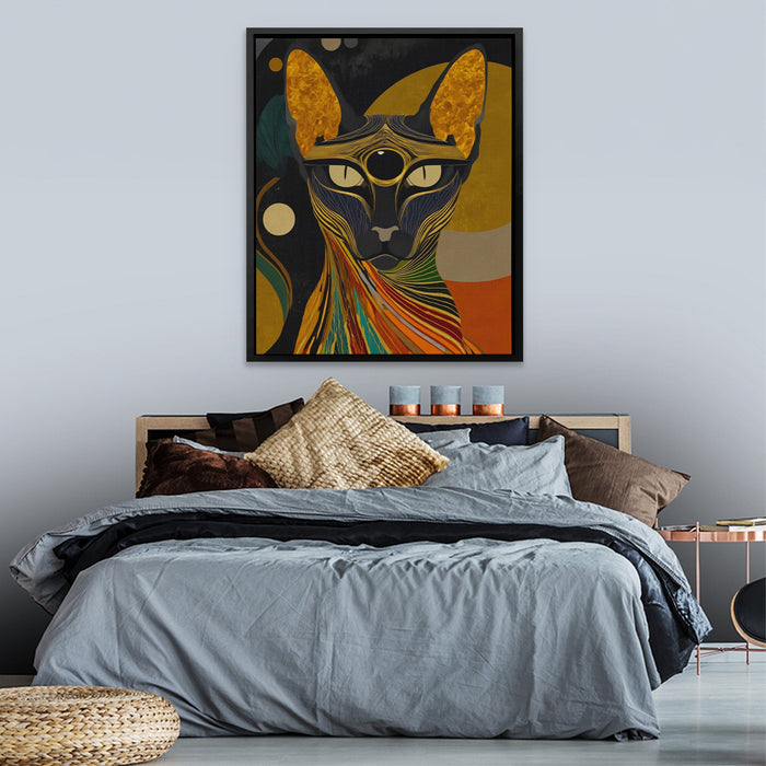 Third Eye Cat - Luxury Wall Art