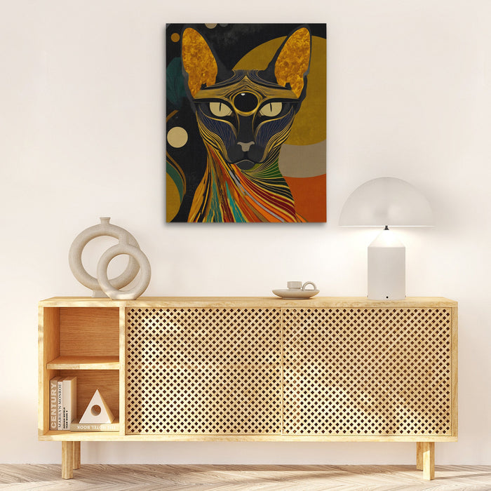 Third Eye Cat - Luxury Wall Art