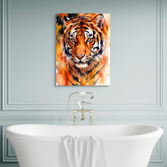 Tiger Burning Bright - Luxury Wall Art
