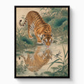 Tiger Gongbi - Luxury Wall Art