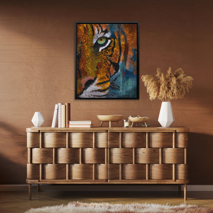 Tiger Mosaic Vision - Luxury Wall Art