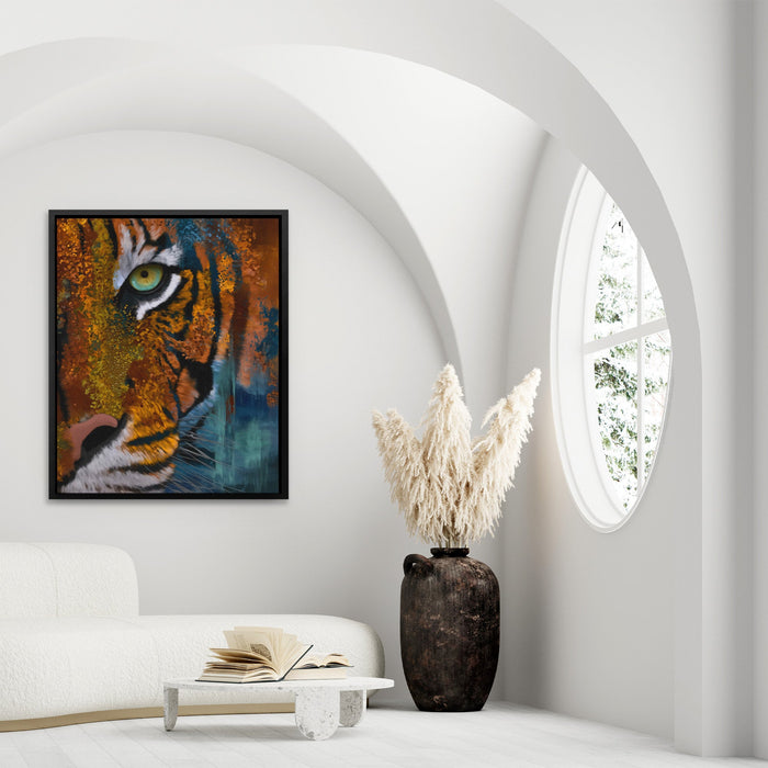 Tiger Mosaic Vision - Luxury Wall Art