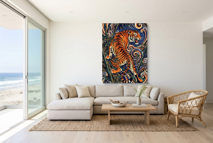 Tiger's Roar - Luxury Wall Art