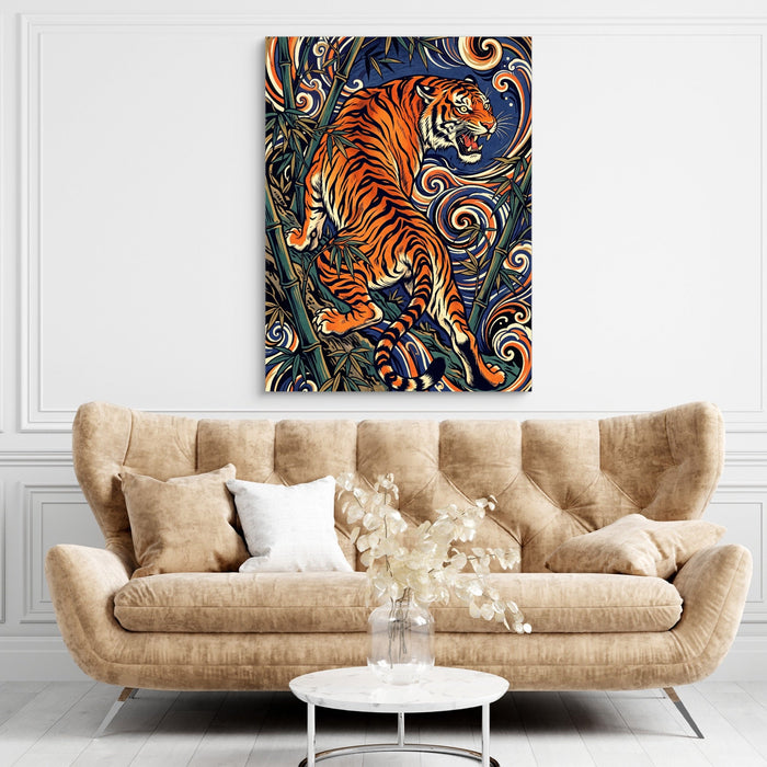 Tiger's Roar - Luxury Wall Art