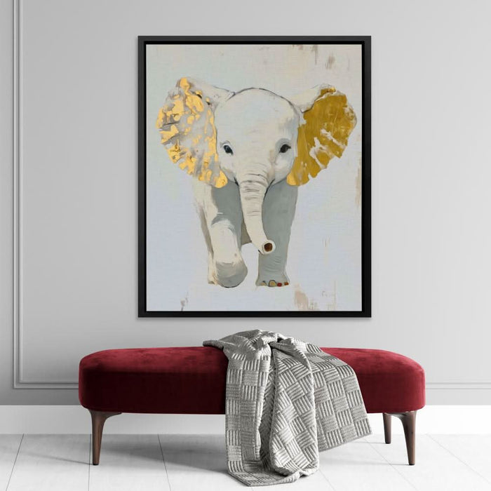 Tiny Trunk - Baby Animal Art for Kids Room
