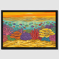 Tropical Waters Abundance canvas wall art