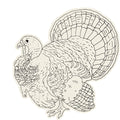 Turkey Coloring Placemat
