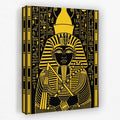 Tutankhamun Gold Regalia canvas wall art