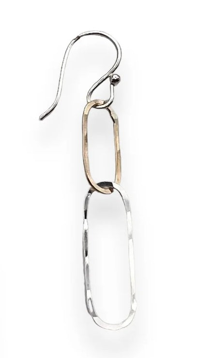 Two Fold Dangle Earrings