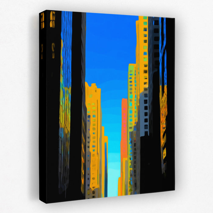 Urban Canyon Rising - Luxury Wall Art