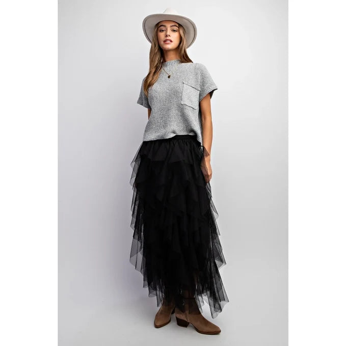 Valentina Layered Maxi Skirt