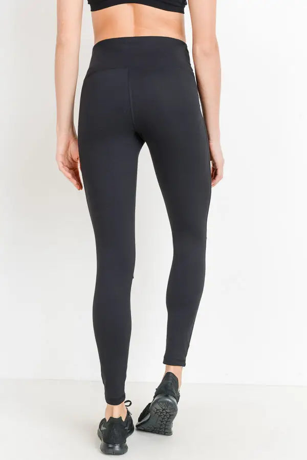 Vivian Shredded Knee Highwaist Leggings