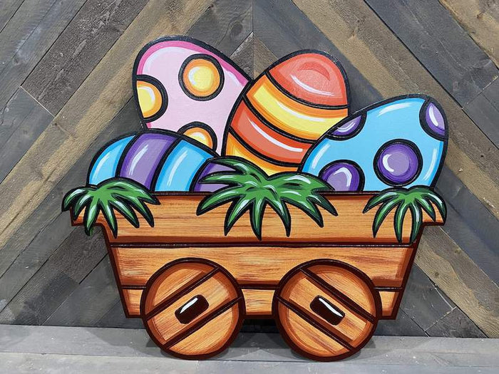 Easter yard art