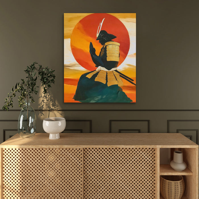Warriors Dawn Meditation - Luxury Wall Art